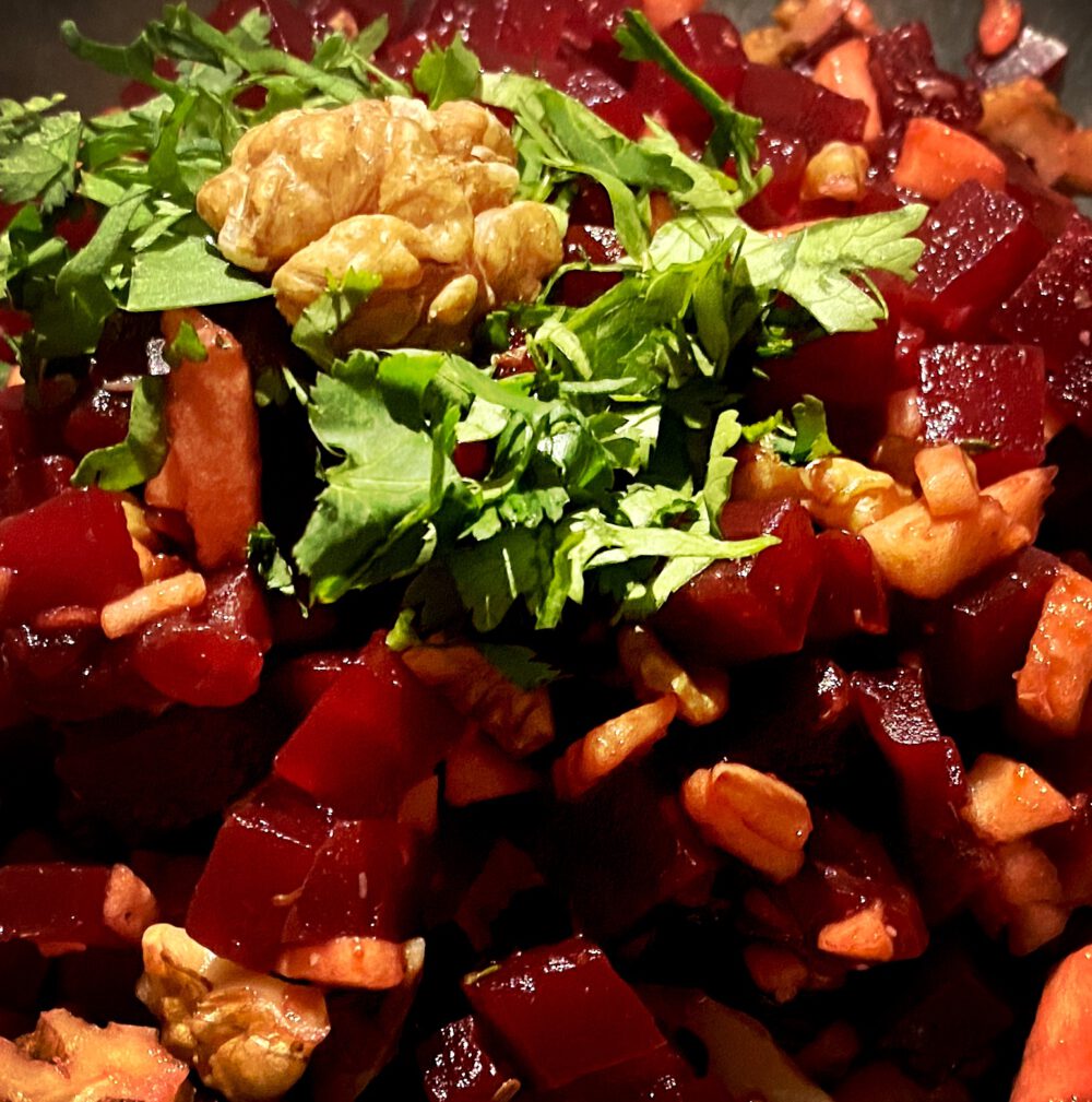Rote Beete Salat mit Walnüssen - Claudia's Kitchen